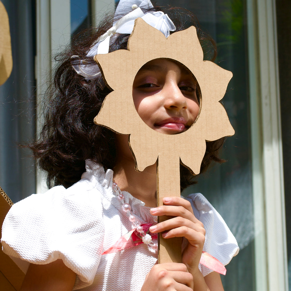 DUDUK Flower Kit: four paintable flowers on sticks
