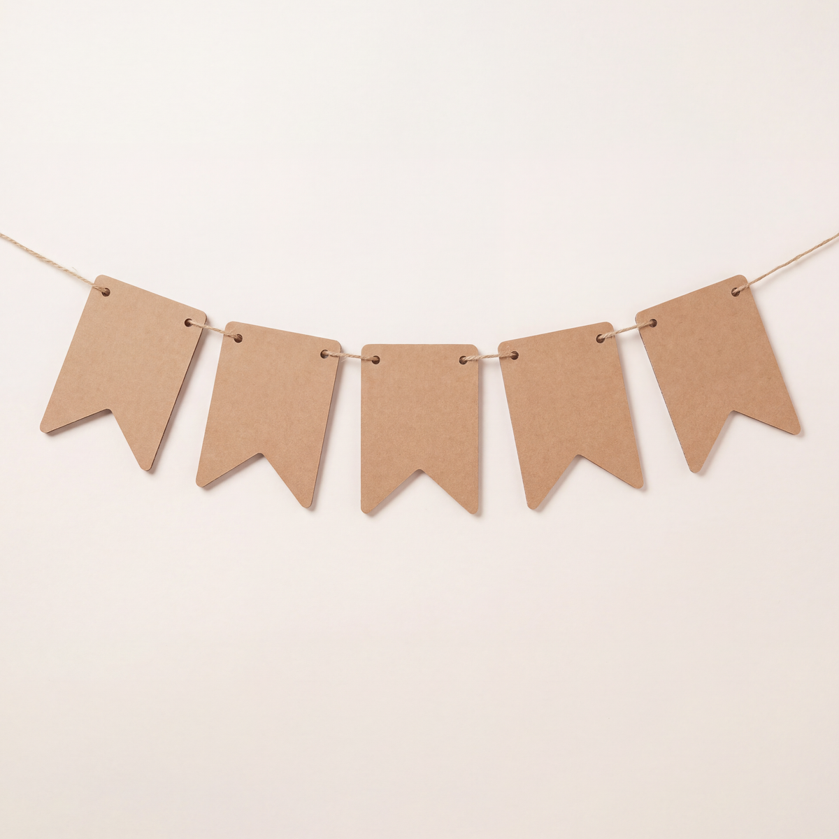 DUDUK ribbon bunting flags hanging on a Cubby House